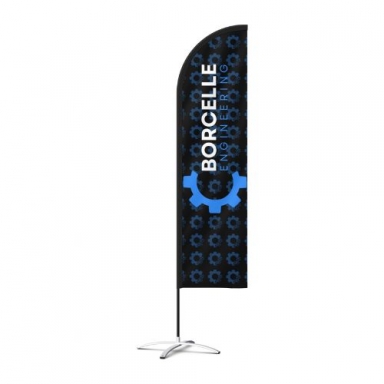 9' Premium Outdoor Feather Flag (Double Sided)